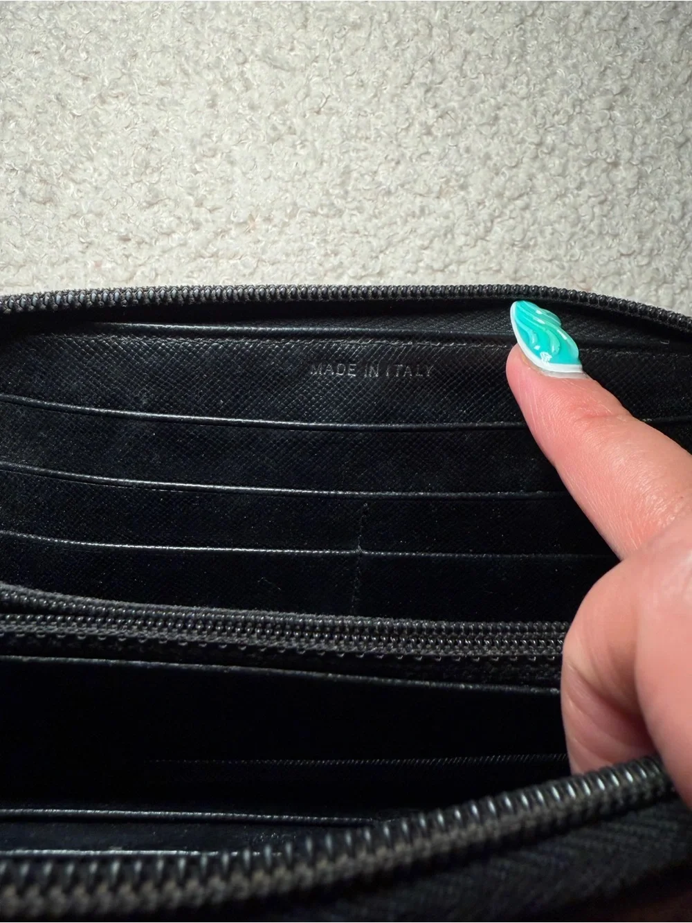 Prada Black Nylon Wallet - Picture 8 of 10